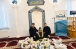 Хамза Іса, Темур Берідзе і юний мусульманин Саїд формують продуктові набори для малозабезпечених в мечеті Сєвєродонецька