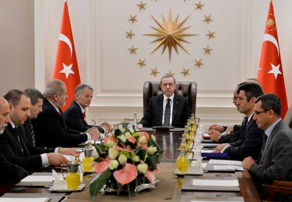 Кримськотатарська делегація на зустрічі з вищим керівництвом Туреччини