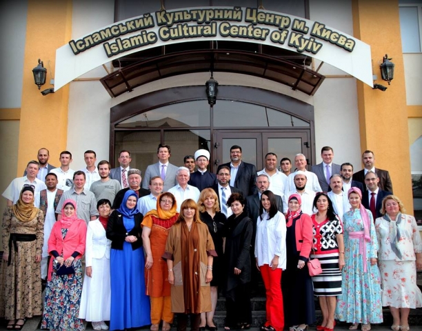 Islamic Cultural Centre in Kyiv invited state representatives, celebrities, famous scientists and artists, public activists and politicians to celebrate Eid with Muslims