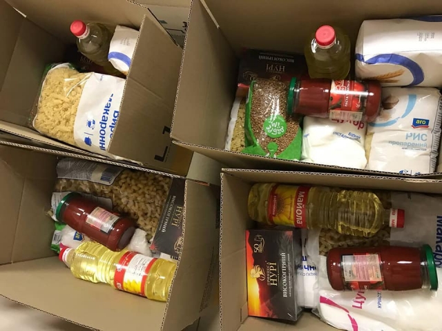 25 нуждающихся семей получили продуктовые наборы от Исламского культурного центра г. Днепр   