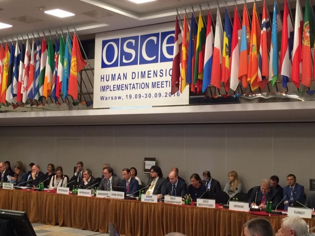 На заседании ОБСЕ в Варшаве затронули тему нарушения прав крымских татар