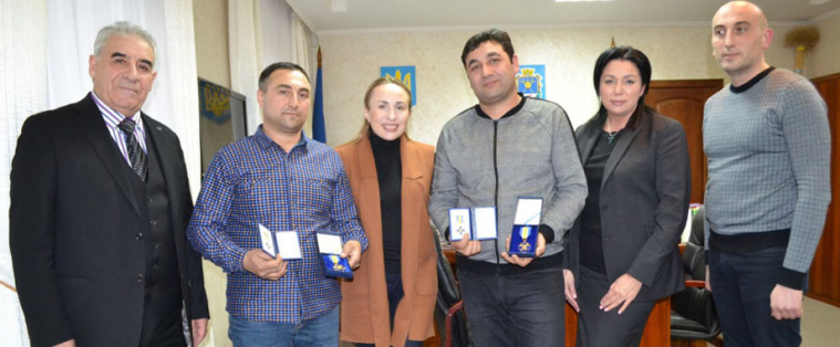Братья Шириновы награждены знаком отличия Николаевского областного совета