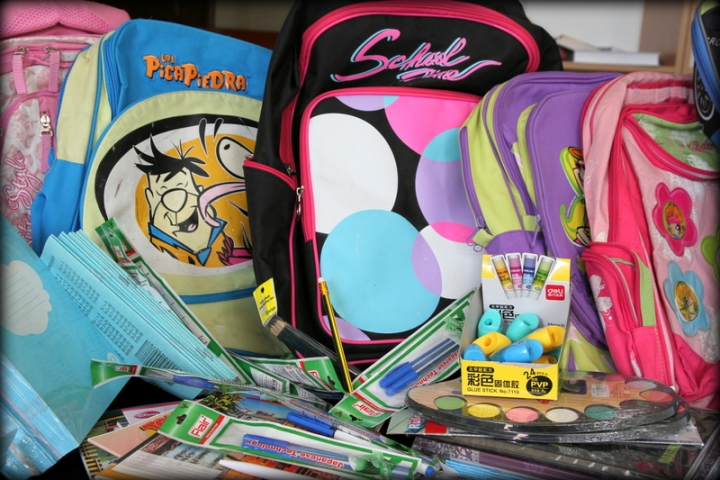 School supplies for the displaced children - let's make their lives easier!