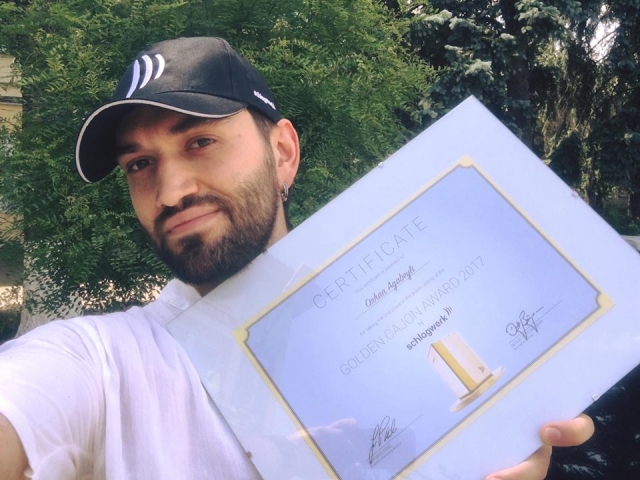  Украинский музыкант азербайджанского происхождения одержал серебро на «Золотом кахоне»