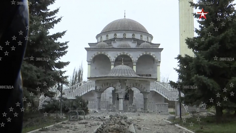 Russians caused significant damages of Mariupol Mosque