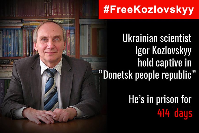 The DPR refuses to hand over scholar Ihor Kozlovsky to Ukraine