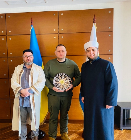 Муфтий Мурат Сулейманов посетил Днепр