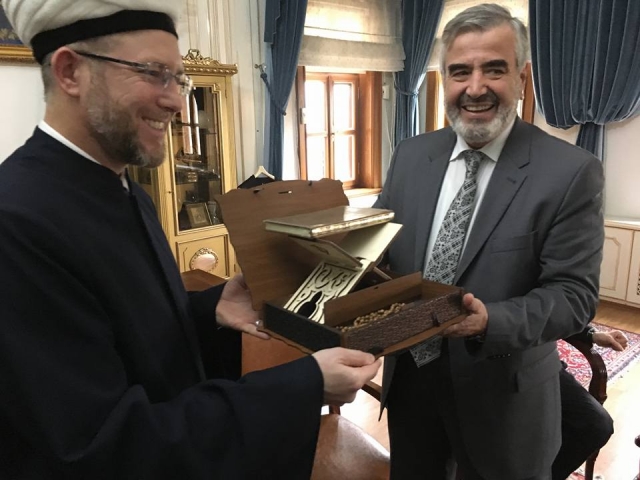 Муфтії ДУМУ «Умма» і Стамбула обговорили співробітництво між мусульманами України і Туреччини