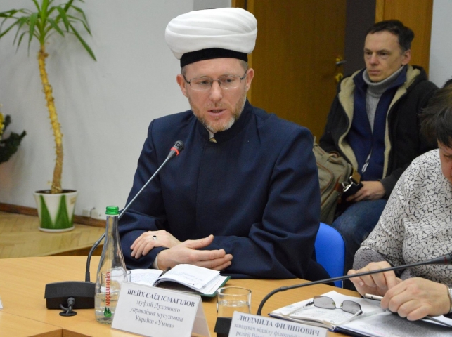 All-Ukrainian Council of Religious Unions Now Chaired by Ukrainian Muslims’ Spiritual Leader