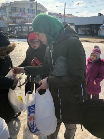 Харківські мусульманки про акцію «Нагодуй голодного»: наступного понеділка проведемо знову