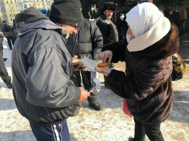 Харківські мусульманки про акцію «Нагодуй голодного»: наступного понеділка проведемо знову