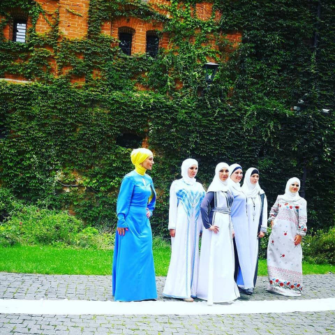 Performance of Muslim Looks on the Ethnic-Fashion Show “Aristocratic Ukraine”