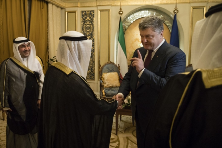 Петро Порошенко домовився про потужну багатосторонню підтримку України з боку Кувейту 