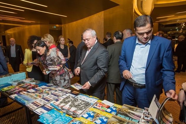 В Азербайджане торжественно завершились юбилейные мероприятия в честь 25 годовщины Независимости Украины