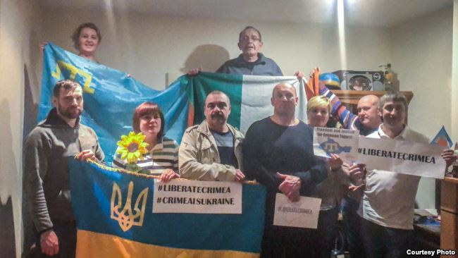 Движение #LIBERATECRIMEA стремится заставить Россию вернуть Украине оккупированные территории