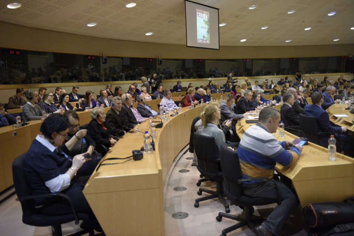Украден, но не покорен: конференция в Европарламенте, посвященная годовщине российской агрессии Украины 