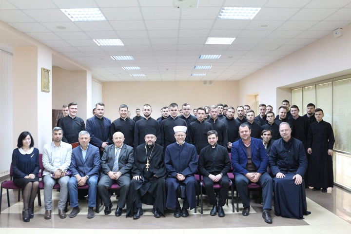 Mufti held a lecture on Islam to the Greek-Catholic Theologians 
