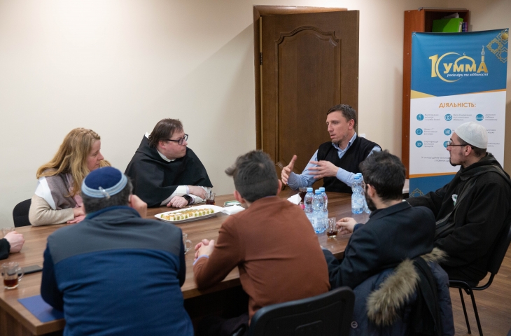 Religious figures from the USA and Europe visited the Islamic Cultural Center of Kyiv