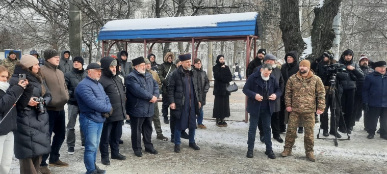 У Києві відкрили сквер ім. імама Шаміля