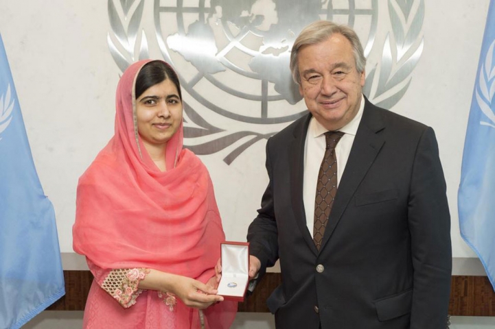 Мусульманка Малала Юсуфзай стала самым молодым Посланцем мира