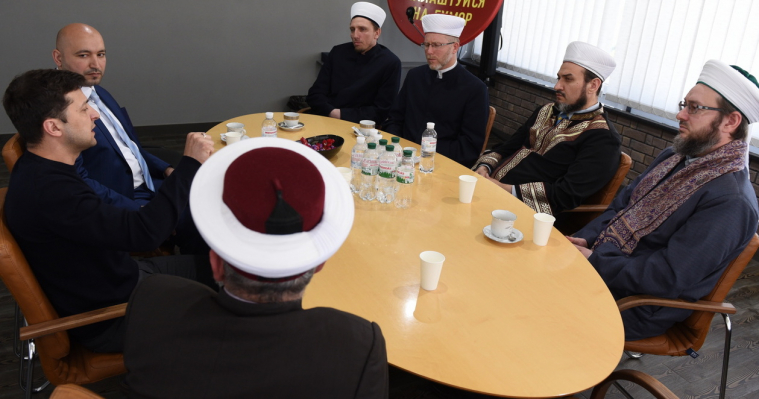 New-elected President of Ukraine Met with Muslim Leaders