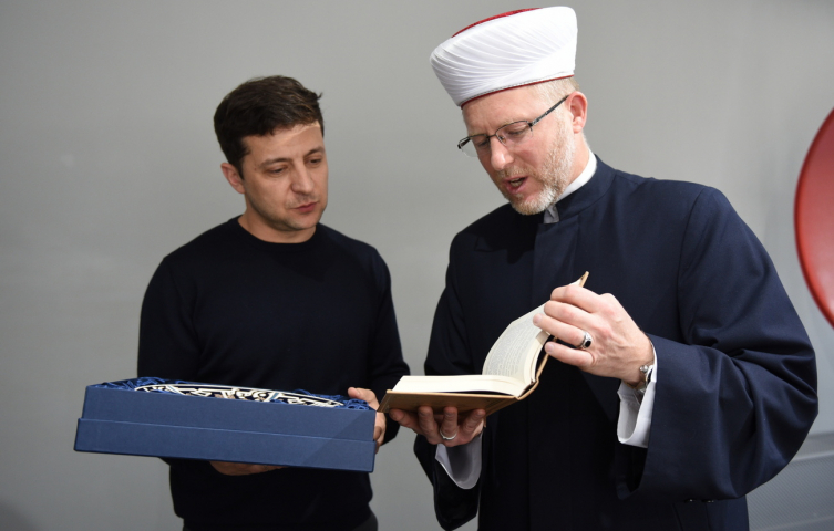 Новоизбранный Президент Украины встретился с мусульманскими лидерами