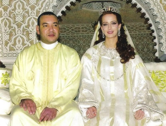 Король Марокко Мухаммед VI и его супруга Лала Сальма