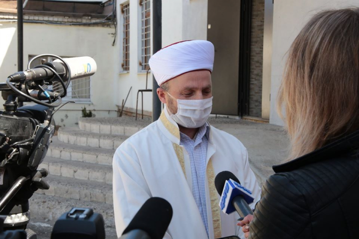 ©️Луганська ОДА: 15.05.2020, Сєвєродонецьк, мечеть ІКЦ «Бісмілля» Імам Тємур Берідзе