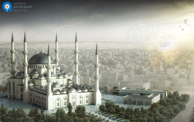 В Анталье возводят мечеть на 30 тысяч молящихся © News Turk