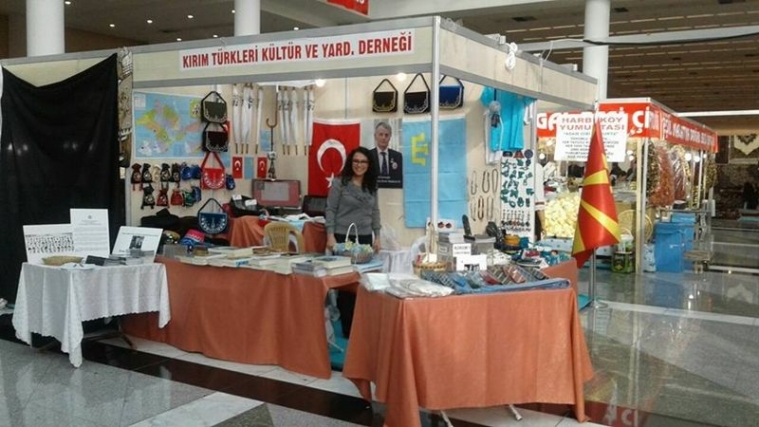   Крымскотатарский стенд представлен на выставке в столице Турции