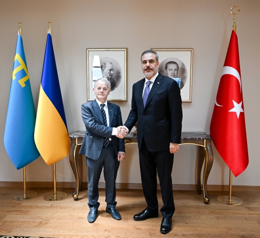 Мустафа Джемилев заручился поддержкой министра иностранных дел Турции относительно крымским политзаключенным