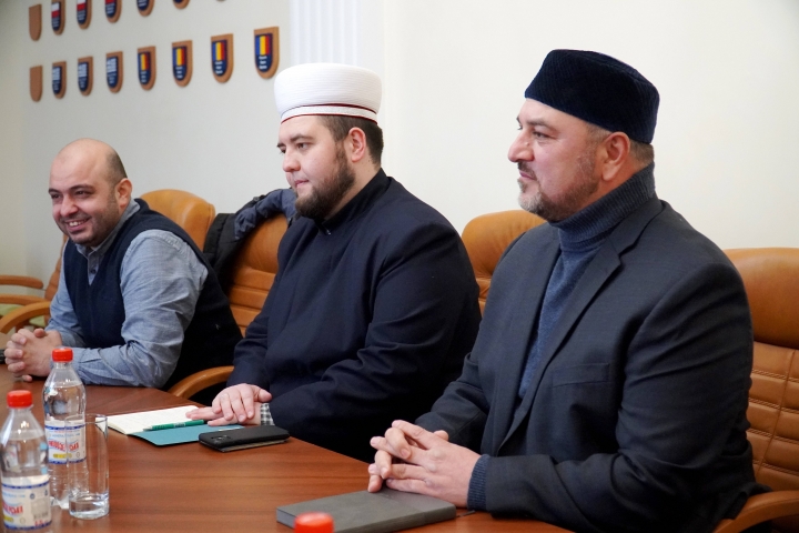 Муфтій Мурат Сулейманов в Одесі зустрівся з начальником обласної військової адміністрації