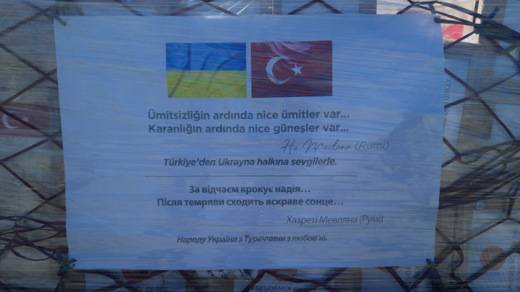©️Vasyl Bodnar/Twitter: 08.05.20р., Туреччина надіслала Україні протиепідемічні засоби 
