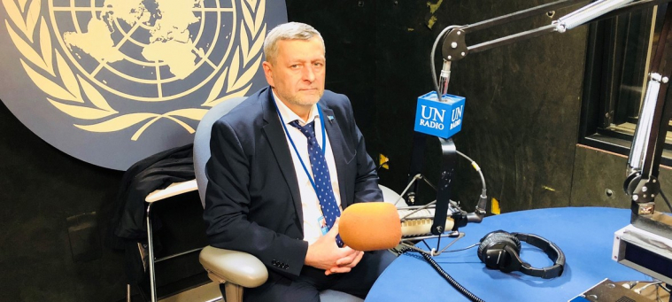 Ахтем Чийгоз в ООН: «Мы здесь собираемся, чтобы мир нес ответственность за развитие коренных народов» ©️Служба новостей ООН: Ахтем Чийгоз 