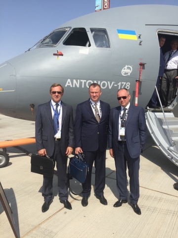 На выставке авиационной техники в Дубай две компании представят Украину 