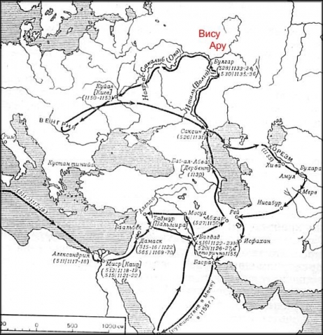 Київська Русь очима арабського мандрівника XII століття. Частина перша