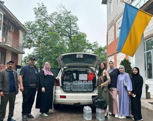 Мусульмани України після катастрофи на Каховській ГЕС організували низку волонтерських акцій 