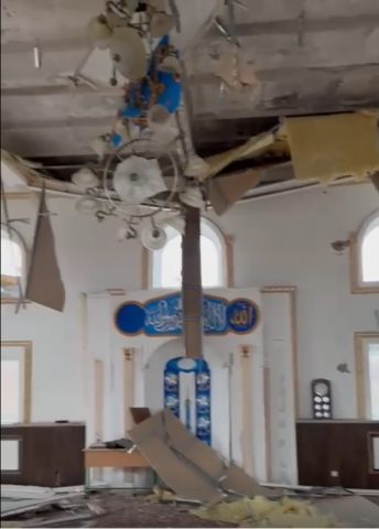 Мечеть у Костянтинівці зазнала значних пошкоджень через обстріли росіян