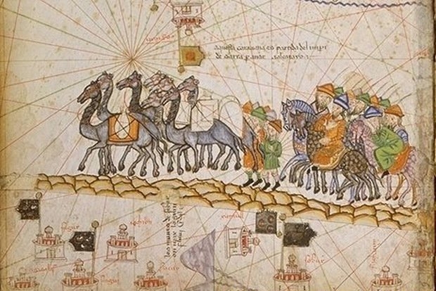 Средневековый караванный путь