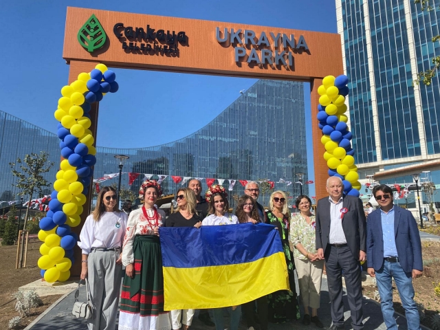 В Анкаре появился Украинский парк