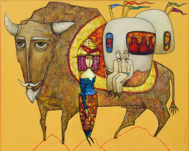 Выставка известного крымского художника-живописца Рамазана Усеинова