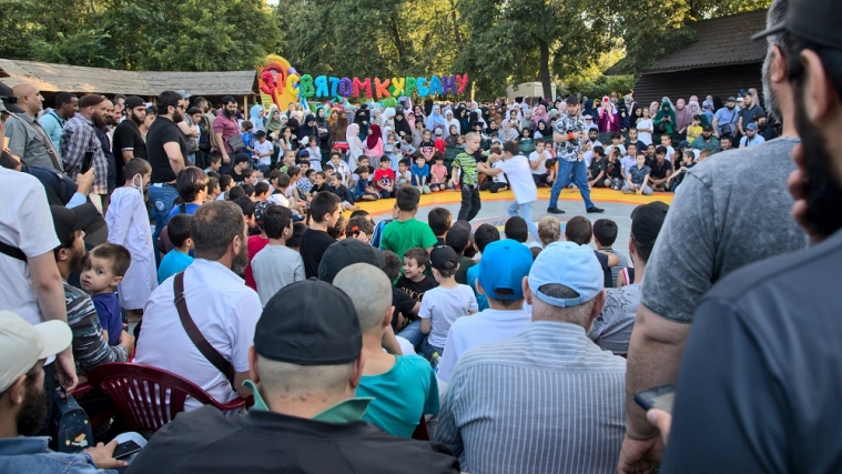 Как украинские мусульмане праздновали Курбан-байрам (фоторепортаж) 
