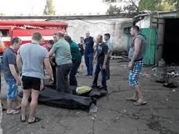 После стрельбы в Торезе. Фото: 24tv 1