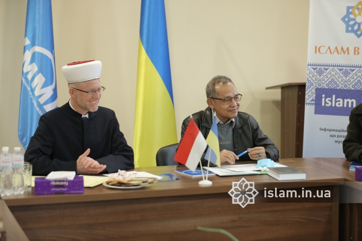 Indonesian Muslims are on an official visit to Ukraine