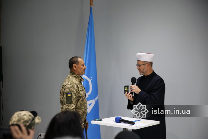 RAMU UMMAH AWARDED THE MEDAL TO 57 DEFENDERS FOR THEIR SERVICE TO ISLAM AND UKRAINE