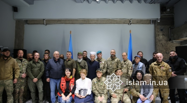 RAMU UMMAH AWARDED THE MEDAL TO 57 DEFENDERS FOR THEIR SERVICE TO ISLAM AND UKRAINE