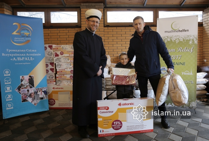 German Muslims continue support of needy families in Ukraine
