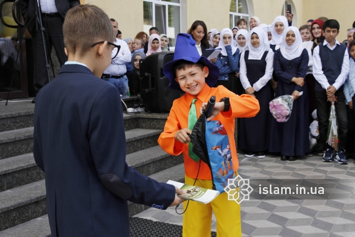  the students of gymnasium "Our Future" celebrated the Day of Knowledge