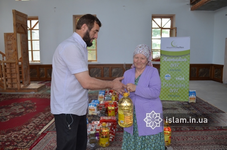 From German Muslims to Their Ukrainian Adherents: Grocery Baskets for Poor on Ramadan