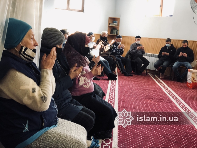 Зимняя помощь нуждающимся Запорожья от мусульман Германии